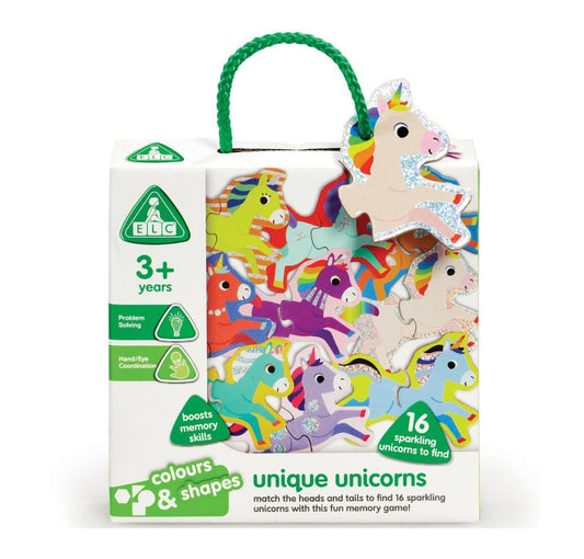 Elc Unique Unicorns Memory Game (16 Pieces)