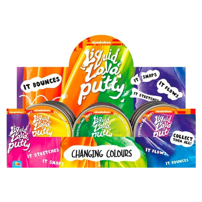 Nickelodeon Liquid Lava Putty Changing Colors (Assorted)