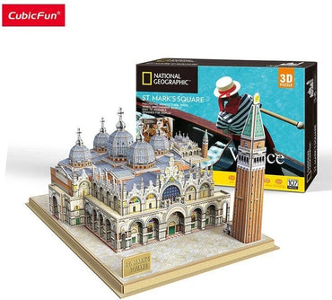 National Geographic & CubicFun: Venice 3D Puzzle - Cityscape Series