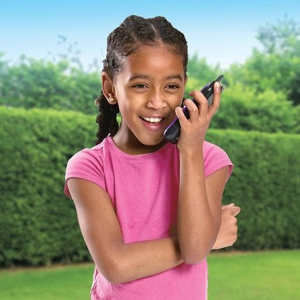 VTech KidiTalkie Explorer - Pink & Purple (Interactive Children's Walkie-Talkies)