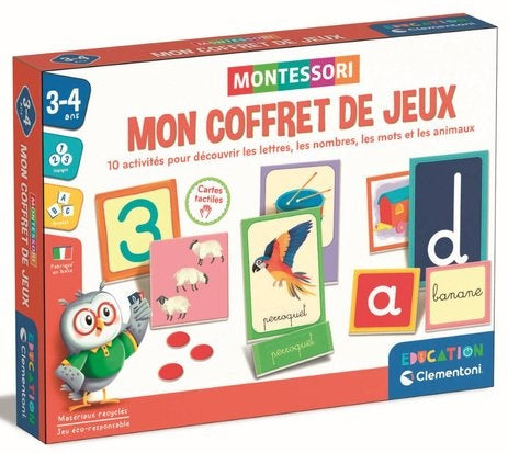 Clementoni - Mon Coffret De Jeux - Montessori