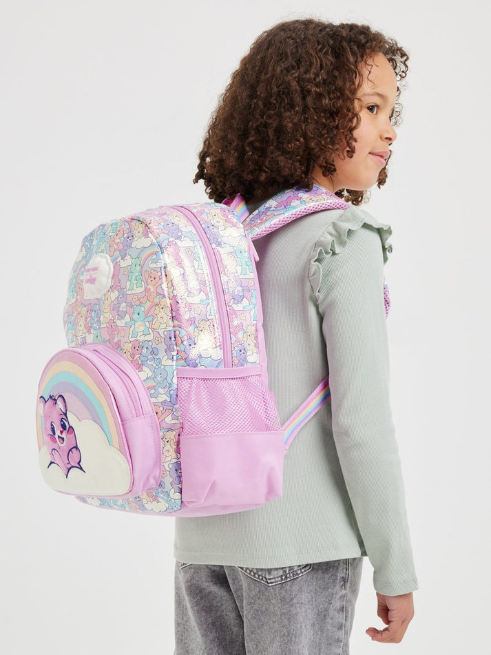 Smiggle Care Bears Hooded Backpack 14'