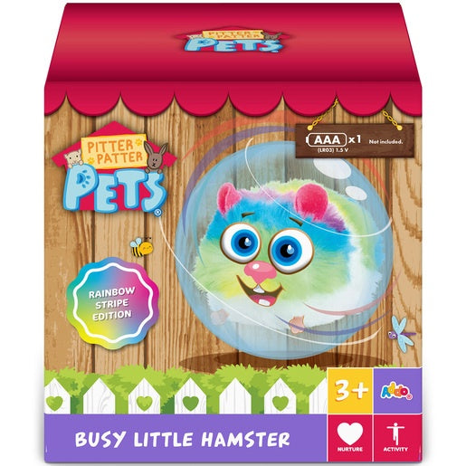 Pitter Patter Pets: Busy Little Hamster Electronic Pet (Styles Vary)
