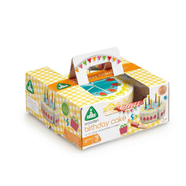 Wooden Birthday Cake