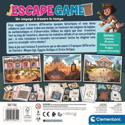 Clementoni Escape Game – A Journey Through Time