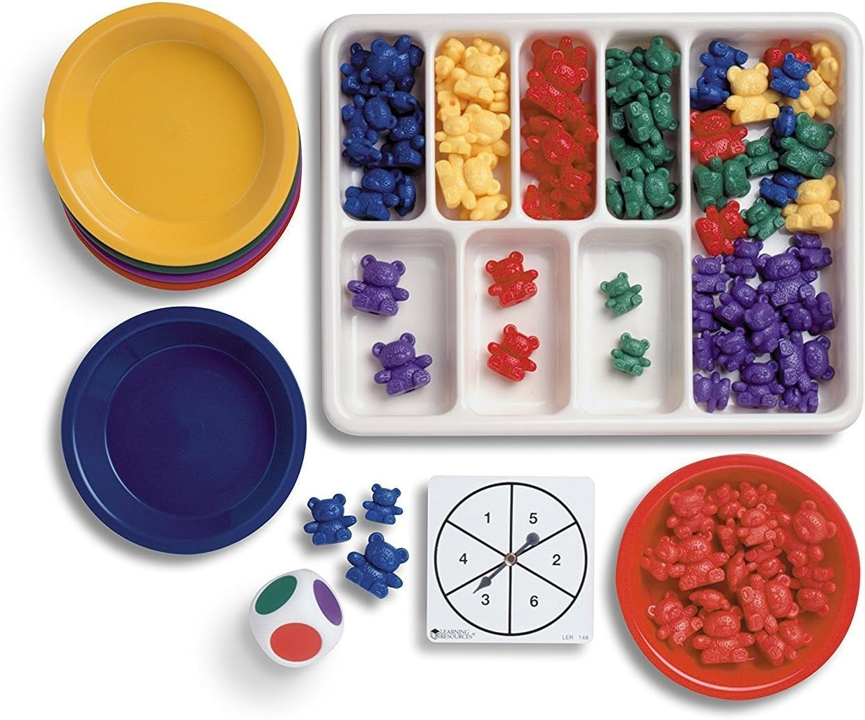 Learning Resources Three Bear Family Sort, Pattern & Play Activity Set