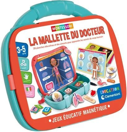 Clementoni Science & Play: Magnetic Body & Emotions Case (Mallette magnétique - Corps et émotions)