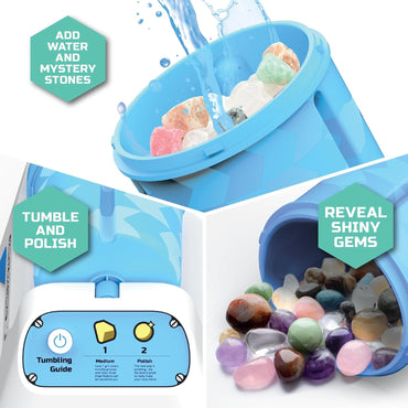 Discovery Motorized Rock Tumbler Experiment Set