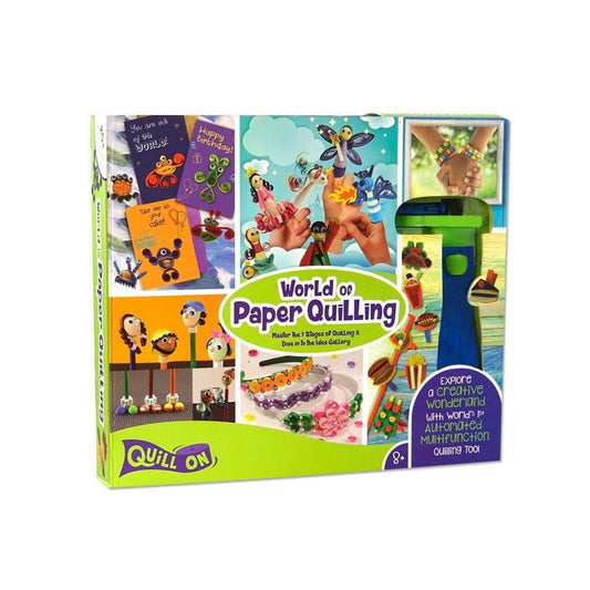Imagimake: Quill On World Of Paper Quilling DIY Art & Craft Kit
