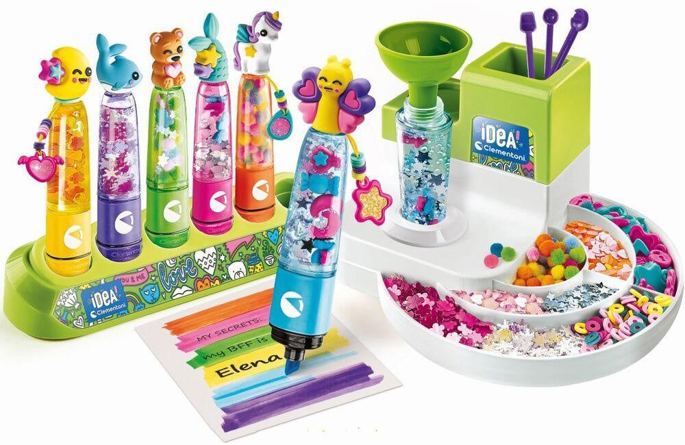 Clementoni Idea! The Neon Art Studio (Fluo Activities) French