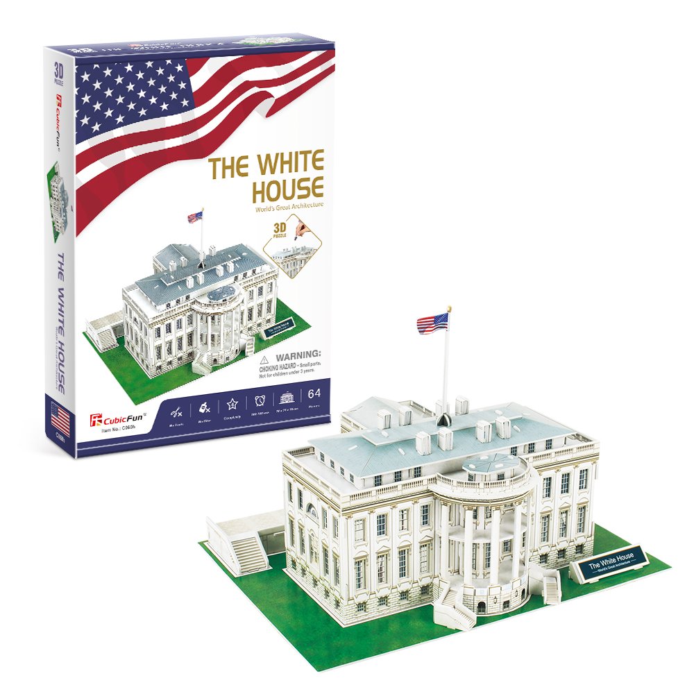 CubicFun 3D Puzzle: The White House