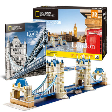 CubicFun: 3D Puzzle Tower Bridge London STEM Set