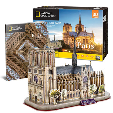 CubicFun: 3D Puzzle Notre Dame De Paris STEM Set