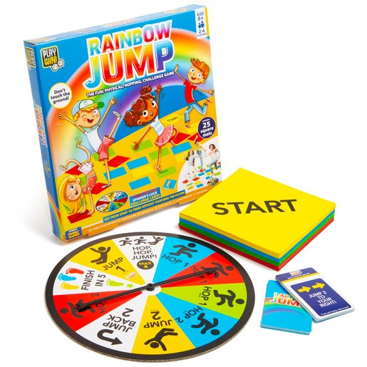 Play & Win Rainbow Jump Game