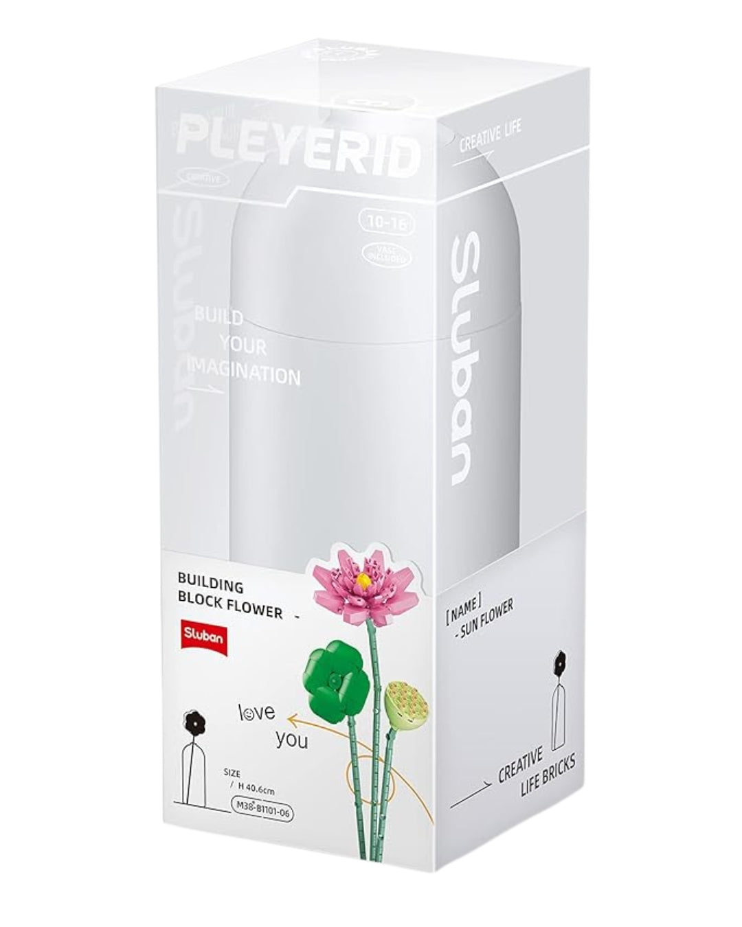 Sluban Lotus Vase