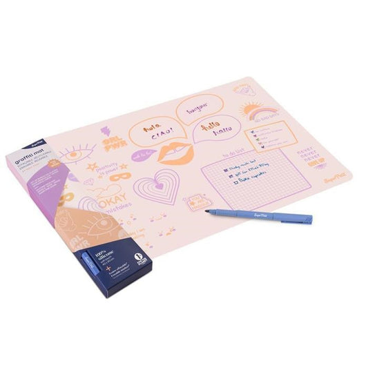 Coloring Mat (5 Erasable Markers - Teens)