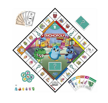 Monopoly Junior 2 In 1 Game (French)