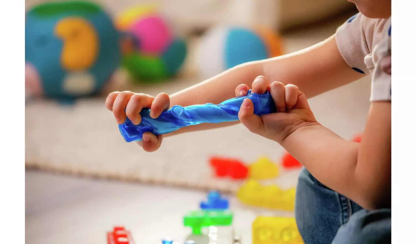 Soft Sensory Squish Blocks – 30-Piece Building Set