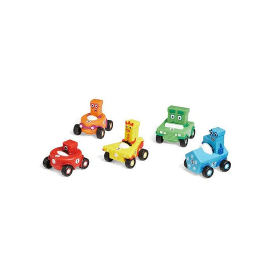 Learning Resources Number blocks Mini Vehicles Set (Numbers 1–5)