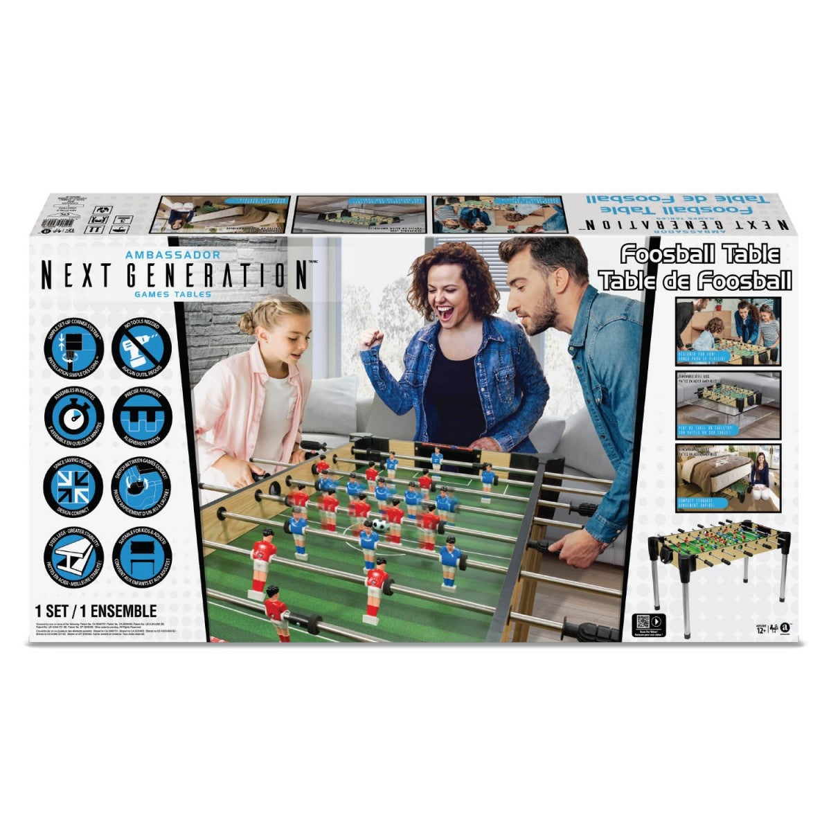 Ambassador 48" (122cm) Football Table (Foosball/Soccer)