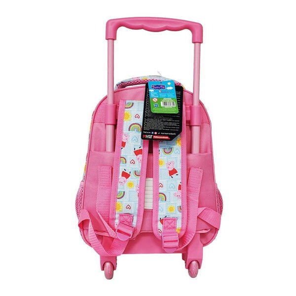 Must Peppa Pig 3D Trolley Backpack 12.5'
