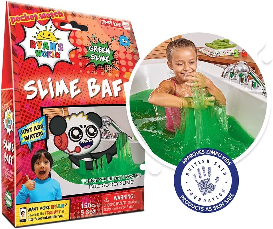 Ryan's World Slime Baff- Vibrant Green