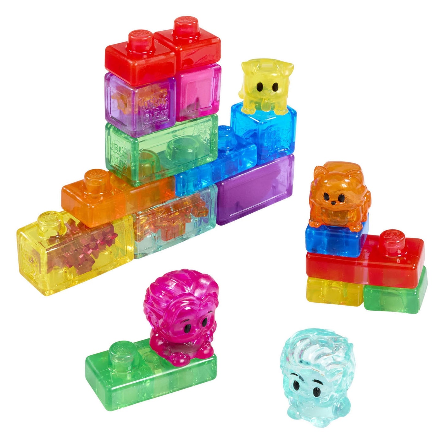 Jelly Blox My Pets and Me Toddler Sensory Building Set (20 Pieces)