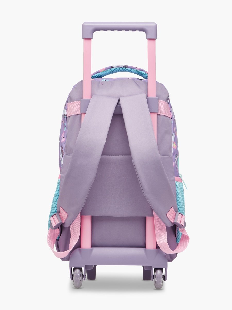 Must: 3-Piece Unicorn Print 16-inch Trolley Backpack Set