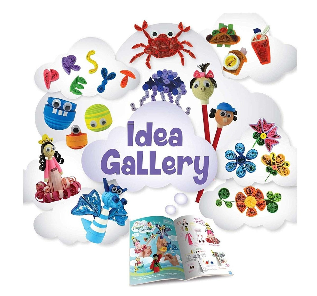 Imagimake: Quill On World Of Paper Quilling DIY Art & Craft Kit