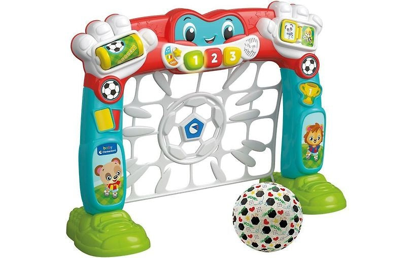 Clementoni Baby Interactive Talking Soccer Goal