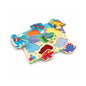 Woodlets: Touch And Feel Dino 6-Piece Wooden Puzzle