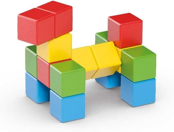 Geomag: Magicube Creative Magnets (16-Piece Set – 4 Colors)