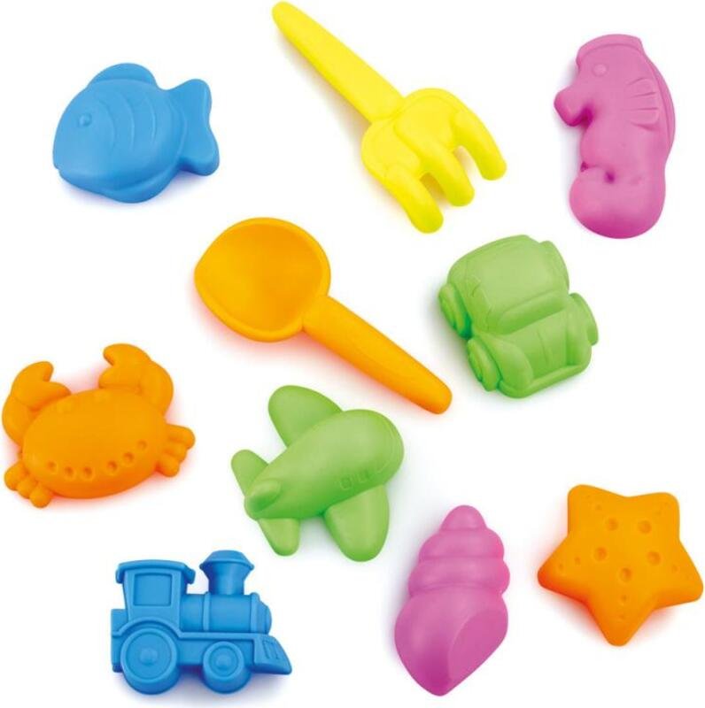 Addo Play – Sand Toys Mold Set (10 Pieces)