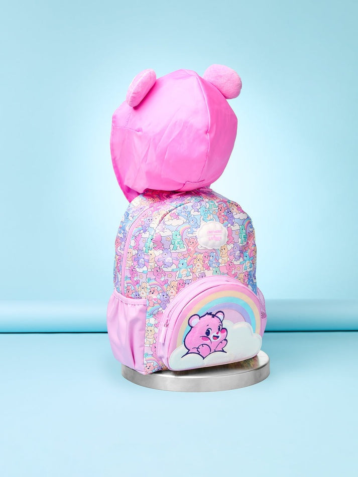 Smiggle Care Bears Hooded Backpack 14'