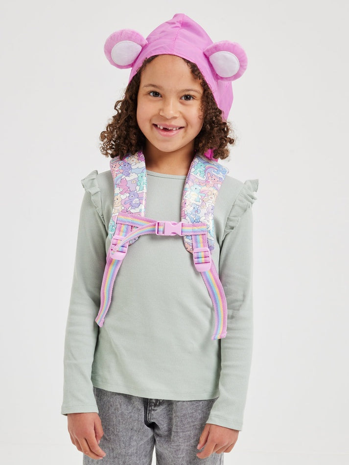 Smiggle Care Bears Hooded Backpack 14'