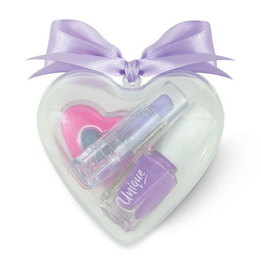 Unique Boutique Mini Heart Makeup Set Assorted