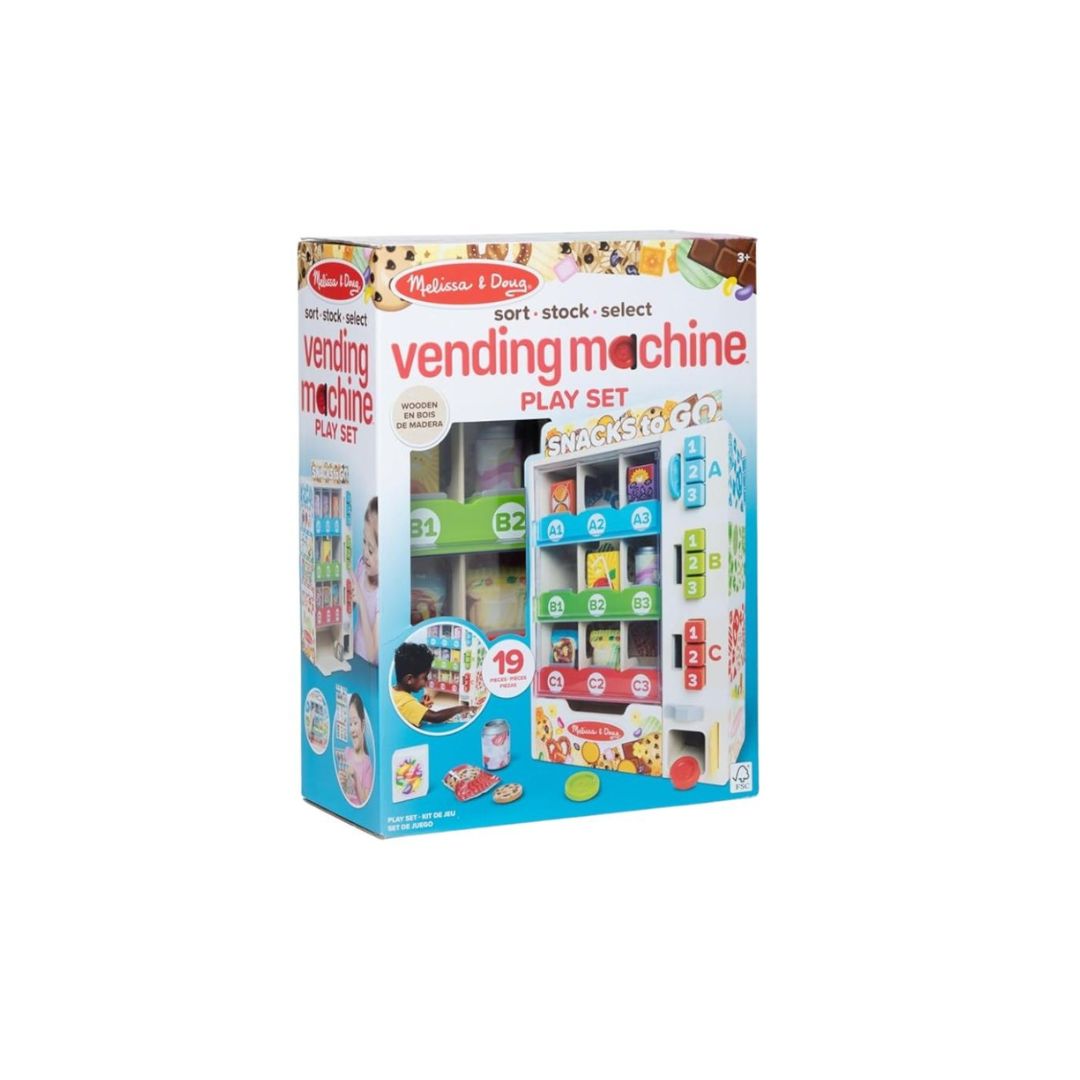 Melissa & Doug Sort-Stock-Select Wooden Vending Machine