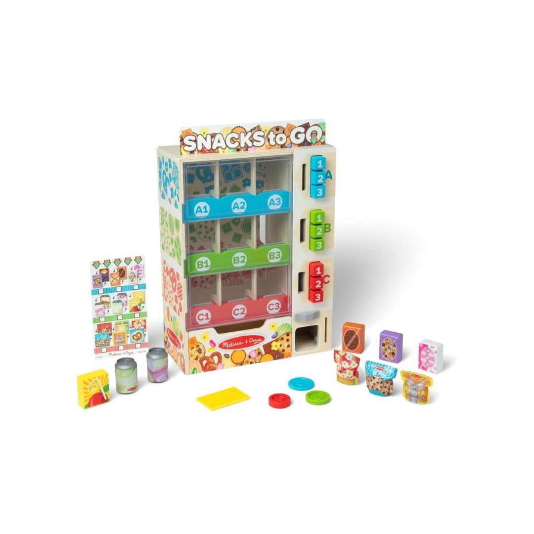 Melissa & Doug Sort-Stock-Select Wooden Vending Machine