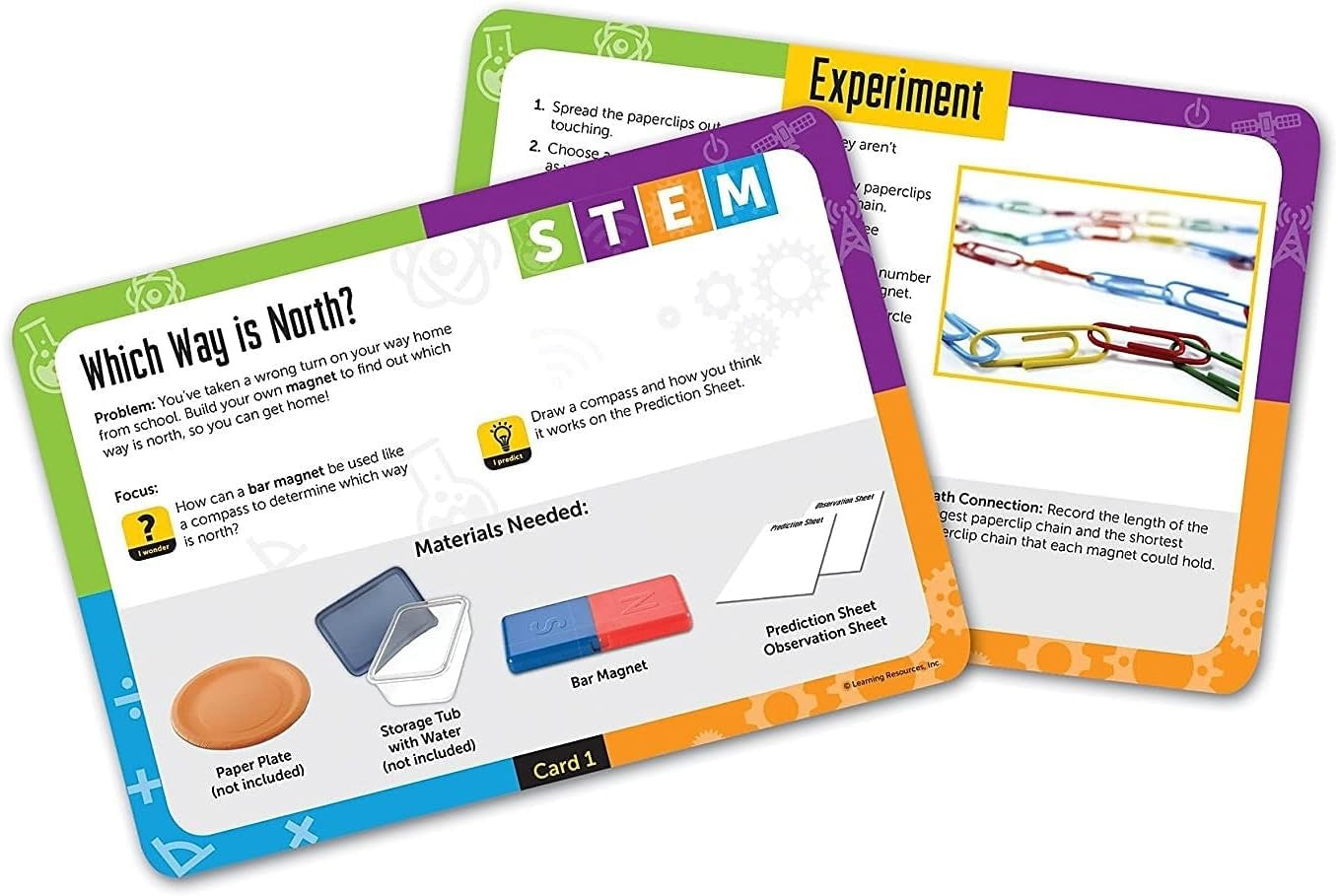 Learning Resources STEM Magnets Activity Set