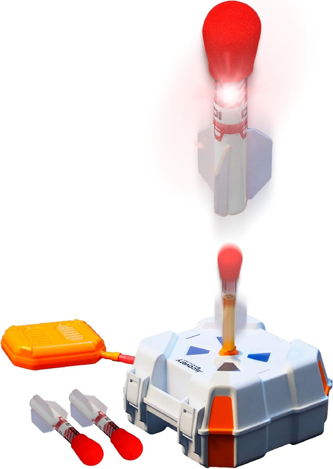 Discovery Stomp Rocket Launcher with LED Rockets