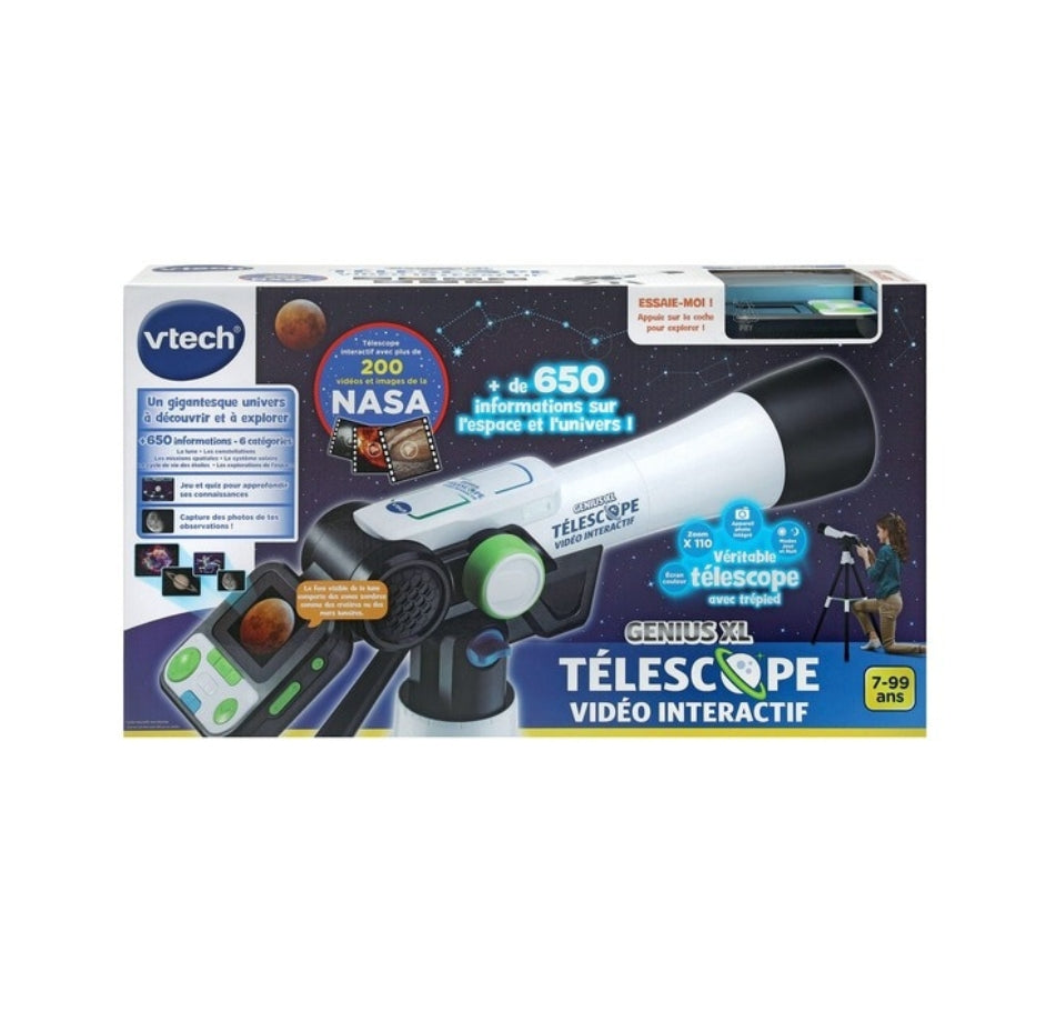Vtech Genius Xl Telescope Video Interactif (French)