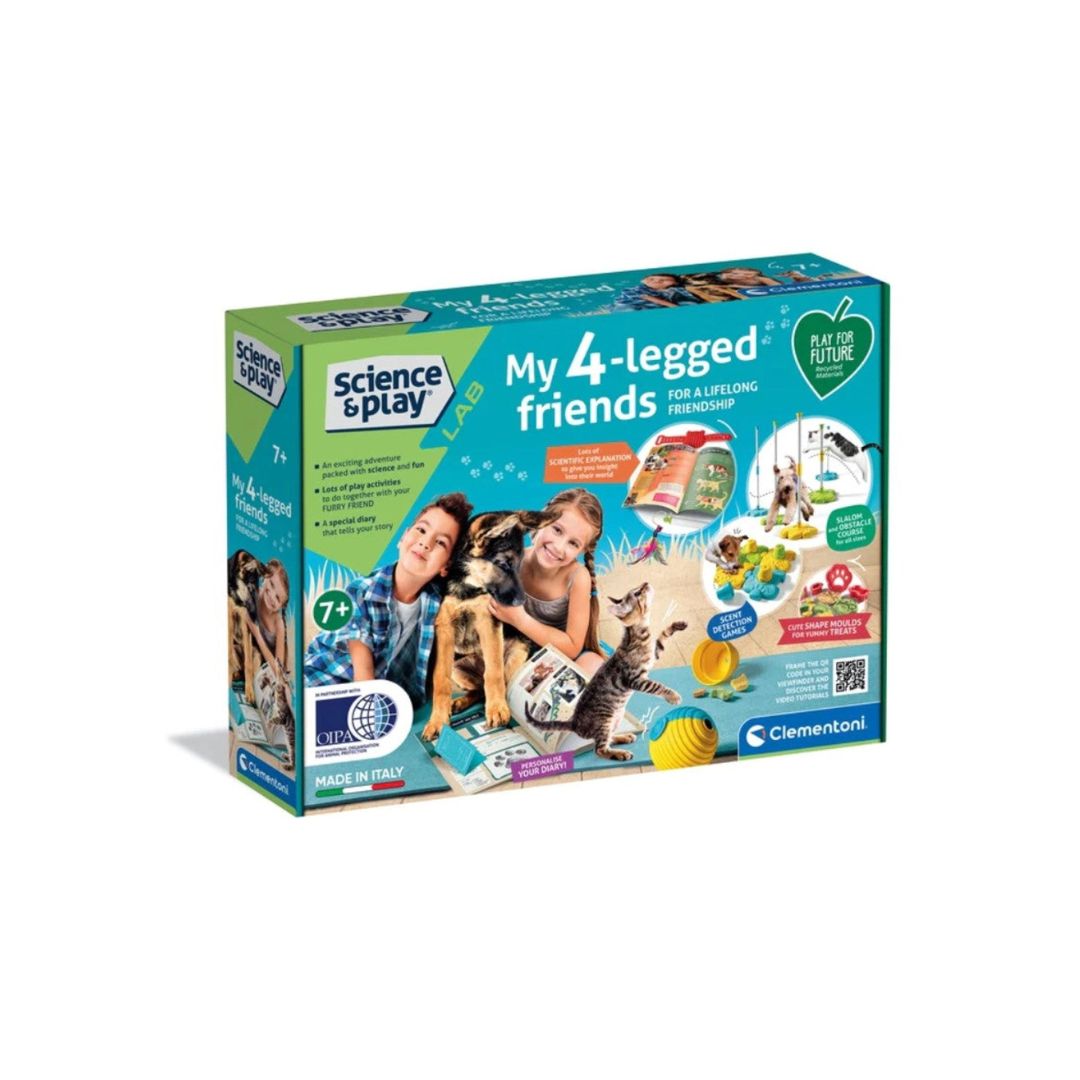 Clementoni Science & Play: My 4-Legged Friends Pet Activity Kit