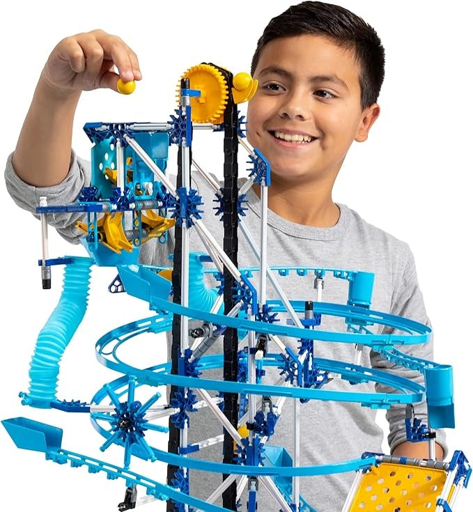 K'NEX Marble Coaster Run with Motor (504 Pieces)