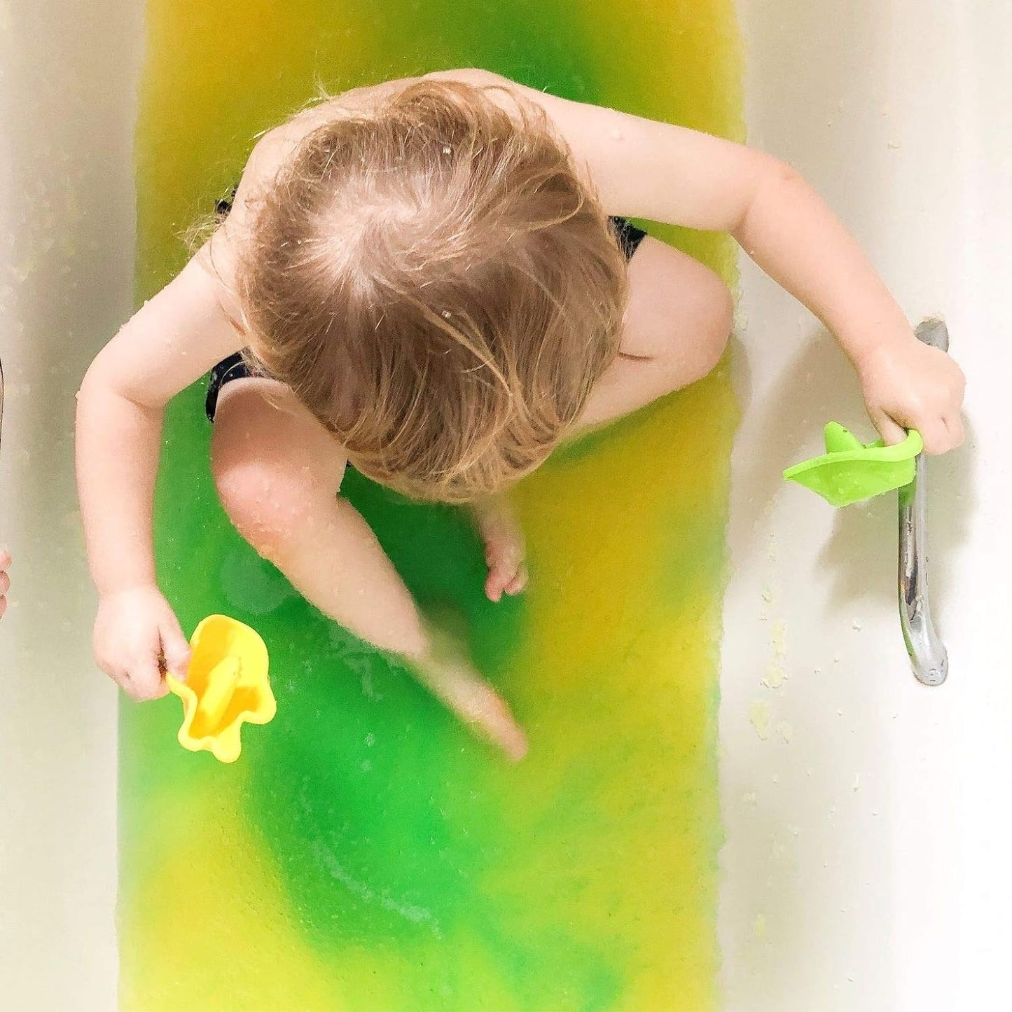Zimpli Kids Colour Change Gelli Baff-Yellow to Green