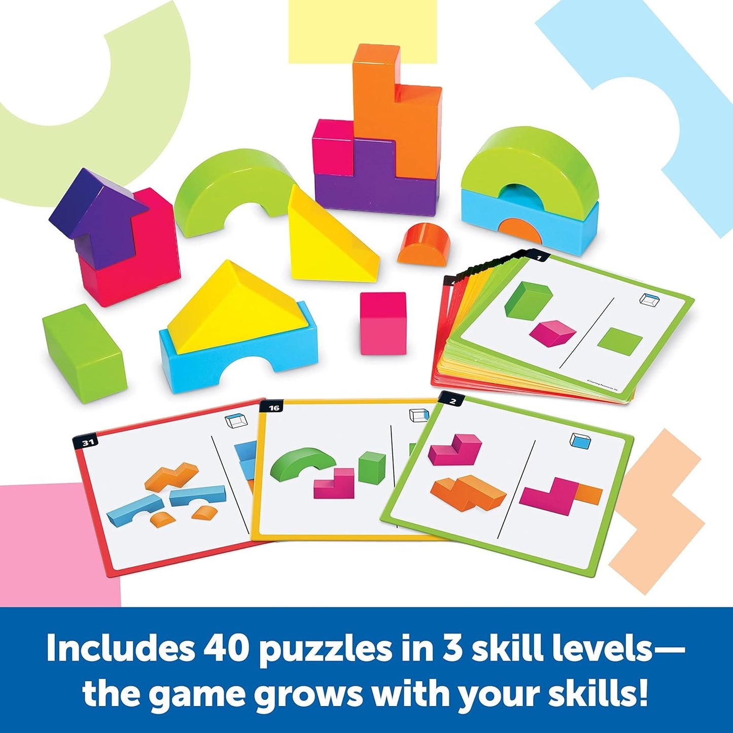 Learning Resources Mental Blocks 360 Degree 3D