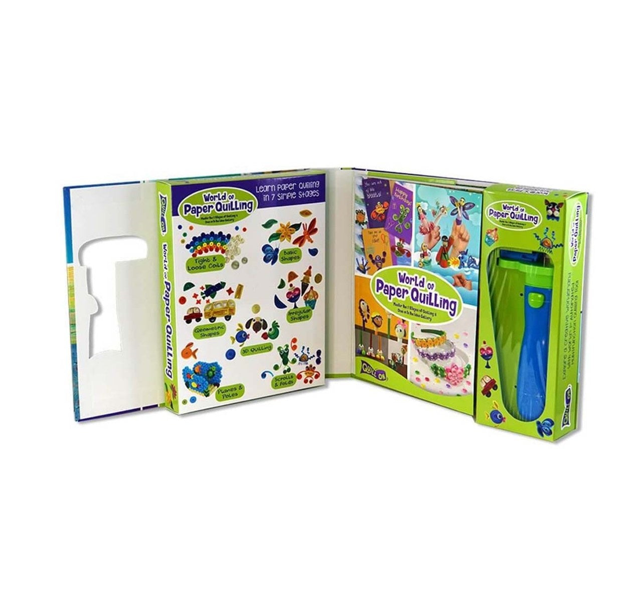 Imagimake: Quill On World Of Paper Quilling DIY Art & Craft Kit