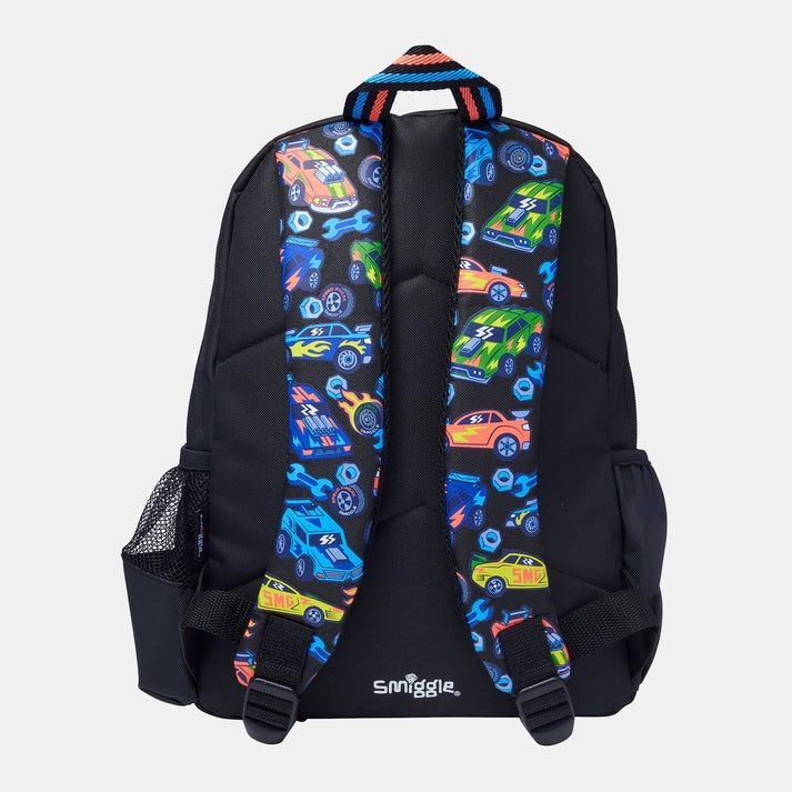 Smiggle 3D Cars Backpack 14'