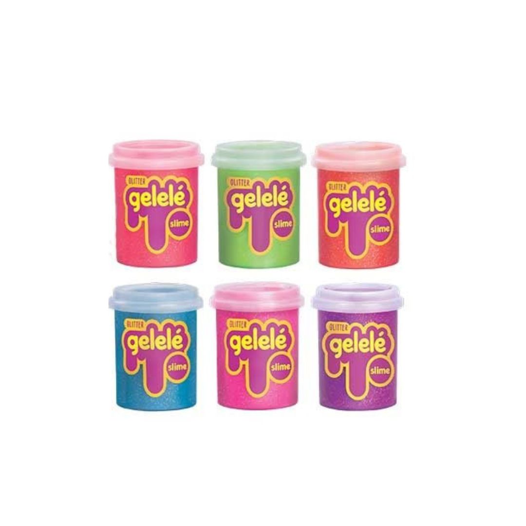 Gelele Slime Toy 152g Glitter Assorted