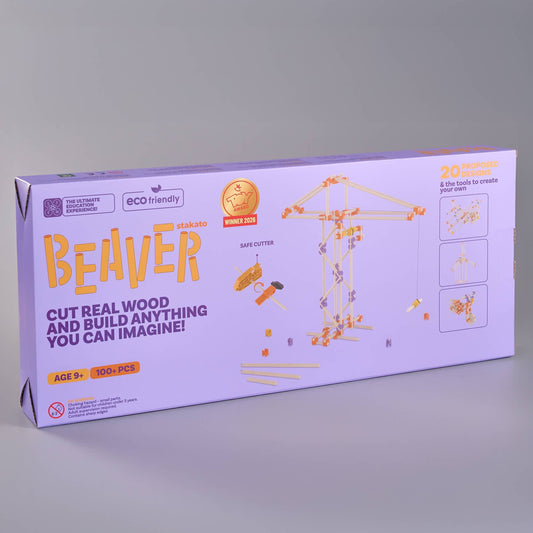 Beaver Construction Kit (100-Piece) – 20 Proposed Designs