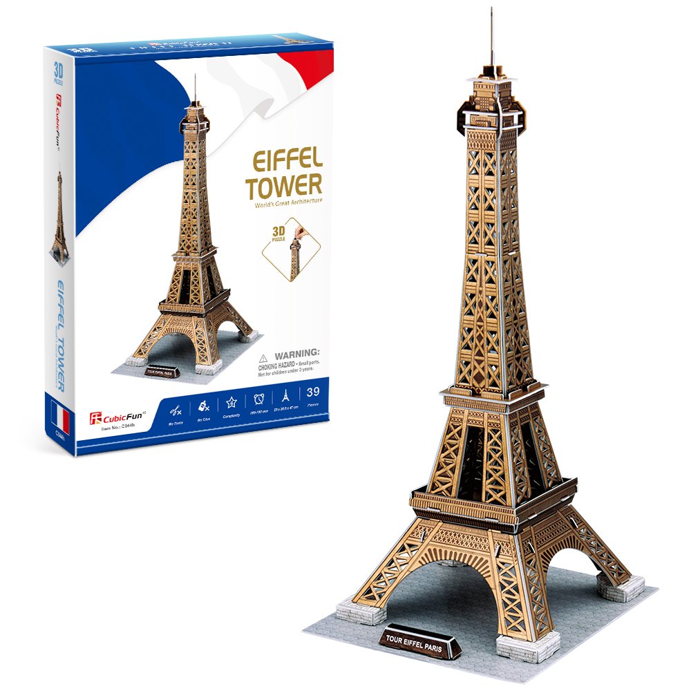 CubicFun 3D Puzzle: Eiffel Tower